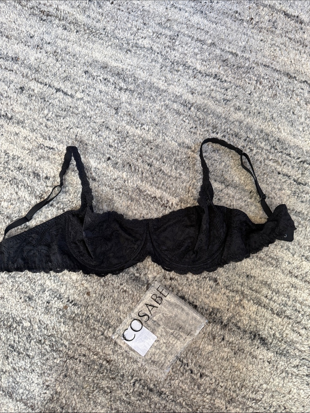 COSABELLA black underwire 36C